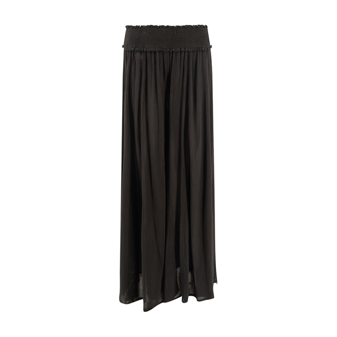 Bohemian Black Cotton Breeze Trousers