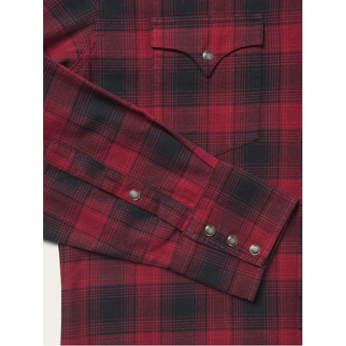 Brushed Twill Plaid Shirt