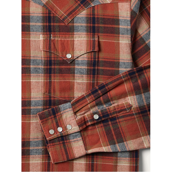 Men's Brushed Twill Plaid Shirt