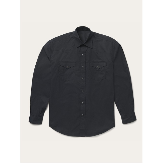 Classic Western Shirt In Black