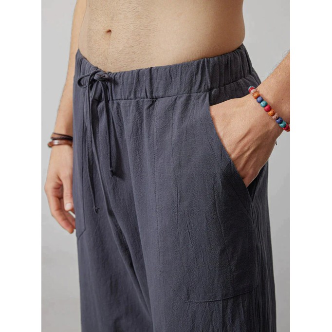 Comfortable Wide-Legged Linen Pants