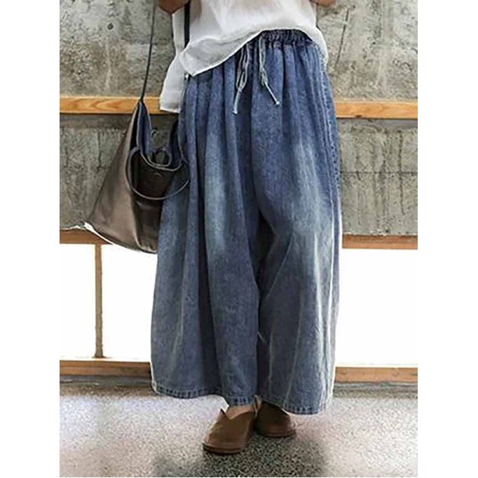 Cotton Original Loose Wide Leg Pants