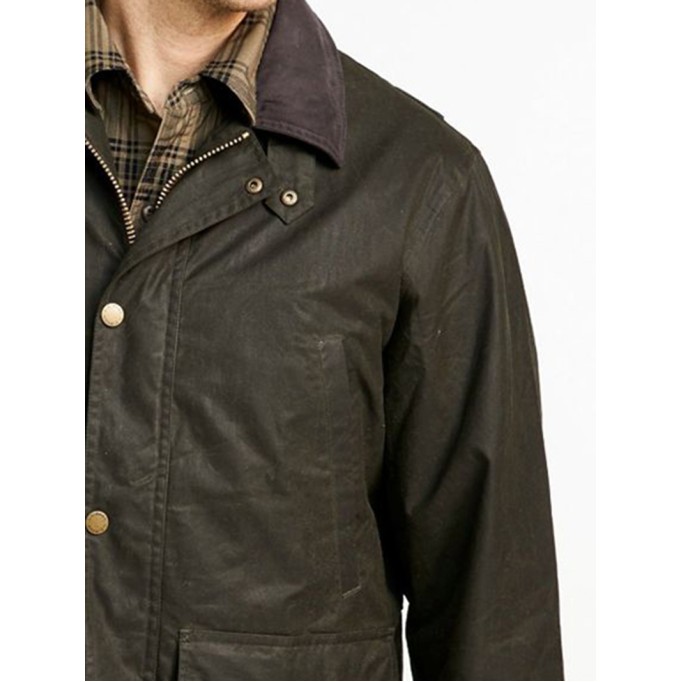 Men's Double L Waxed-Cotton Upland Coat