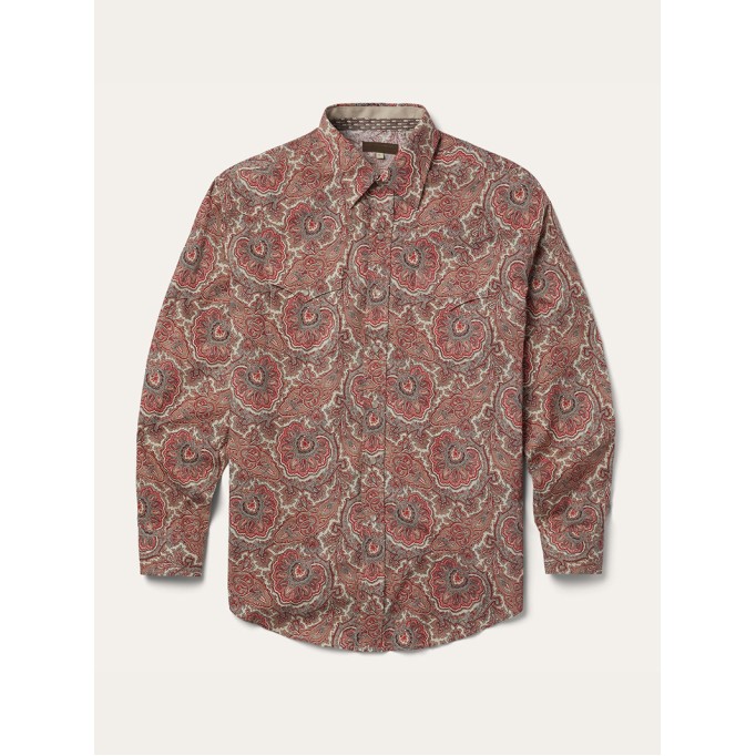 Men's Paisley Western Shirt