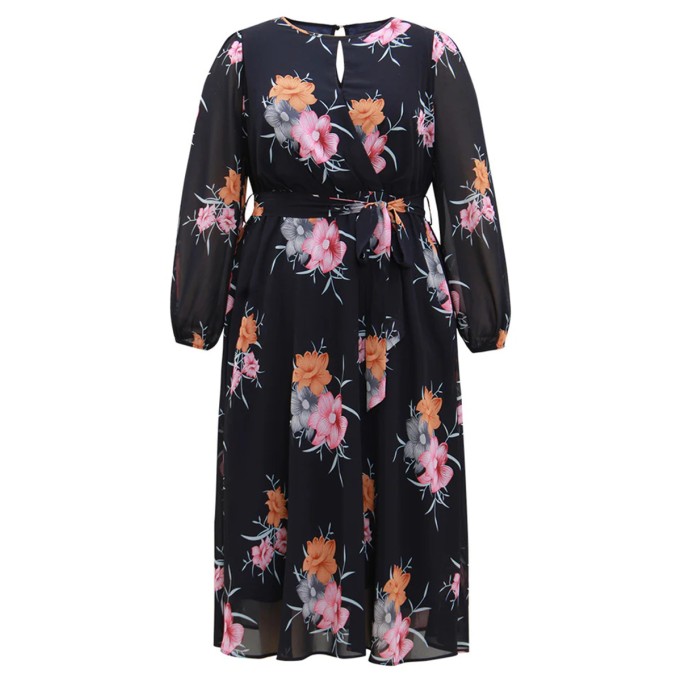 Plus size women's dress