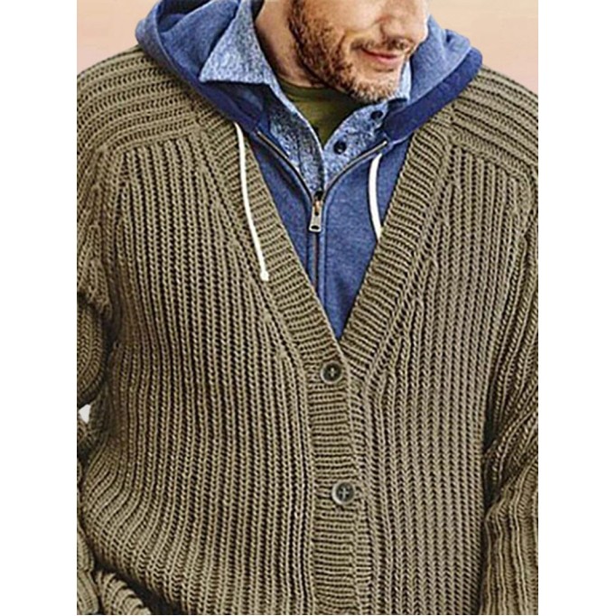 Soft Breathable Fabric Sweater Coat