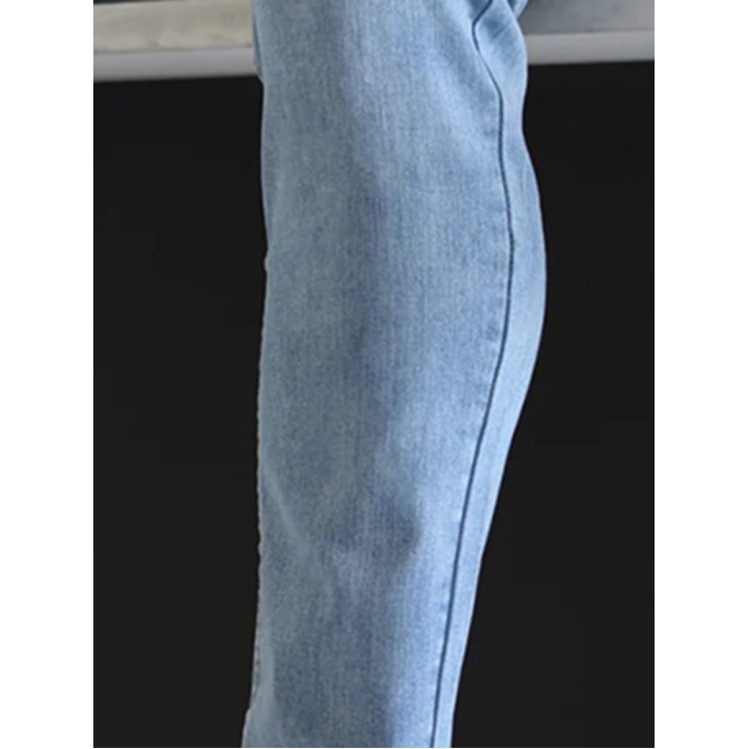 Stretch Twill Men's Blue Pants