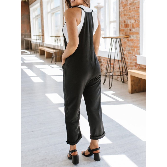 Woman's Straight Leg Jumpsuit