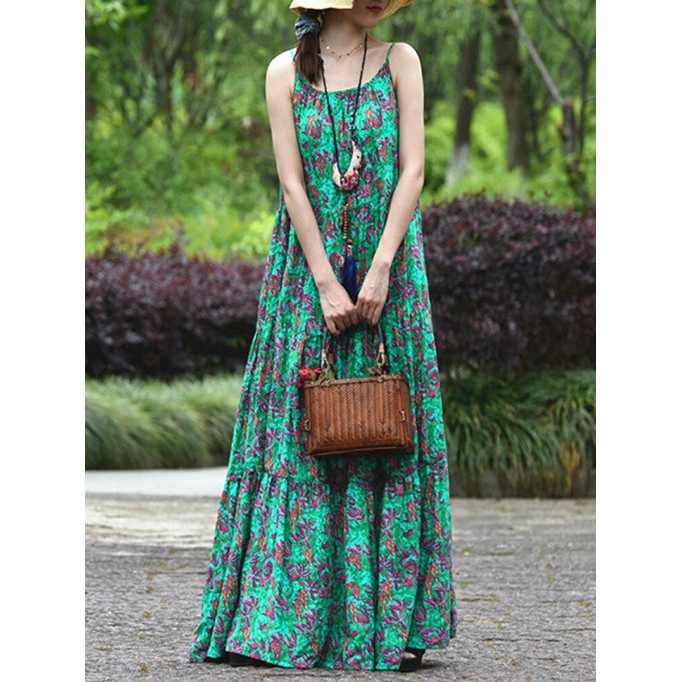 Women Casual Elegant Print Dress