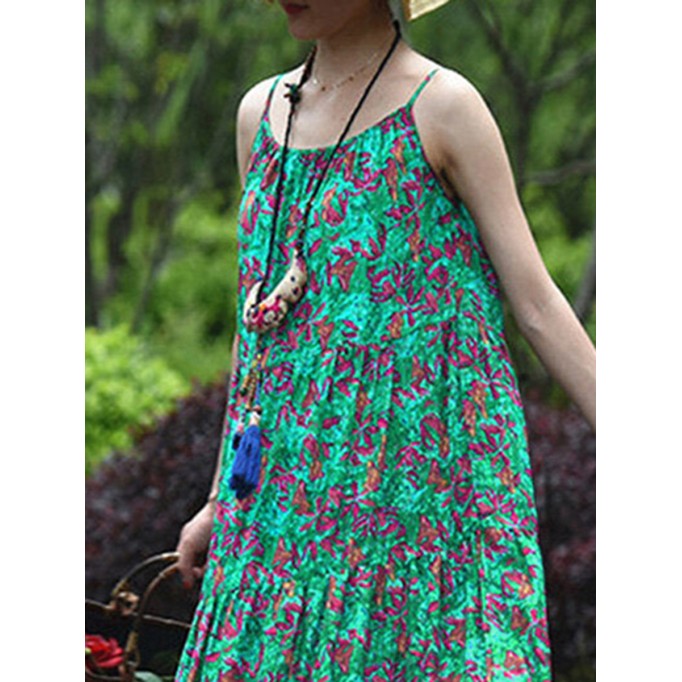 Women Casual Elegant Print Dress