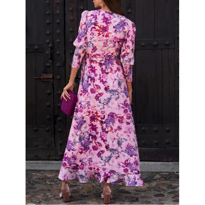 Women Casual Elegant Print Dress